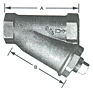   Combustion Control Accessories Oil 'Y' Strainers 